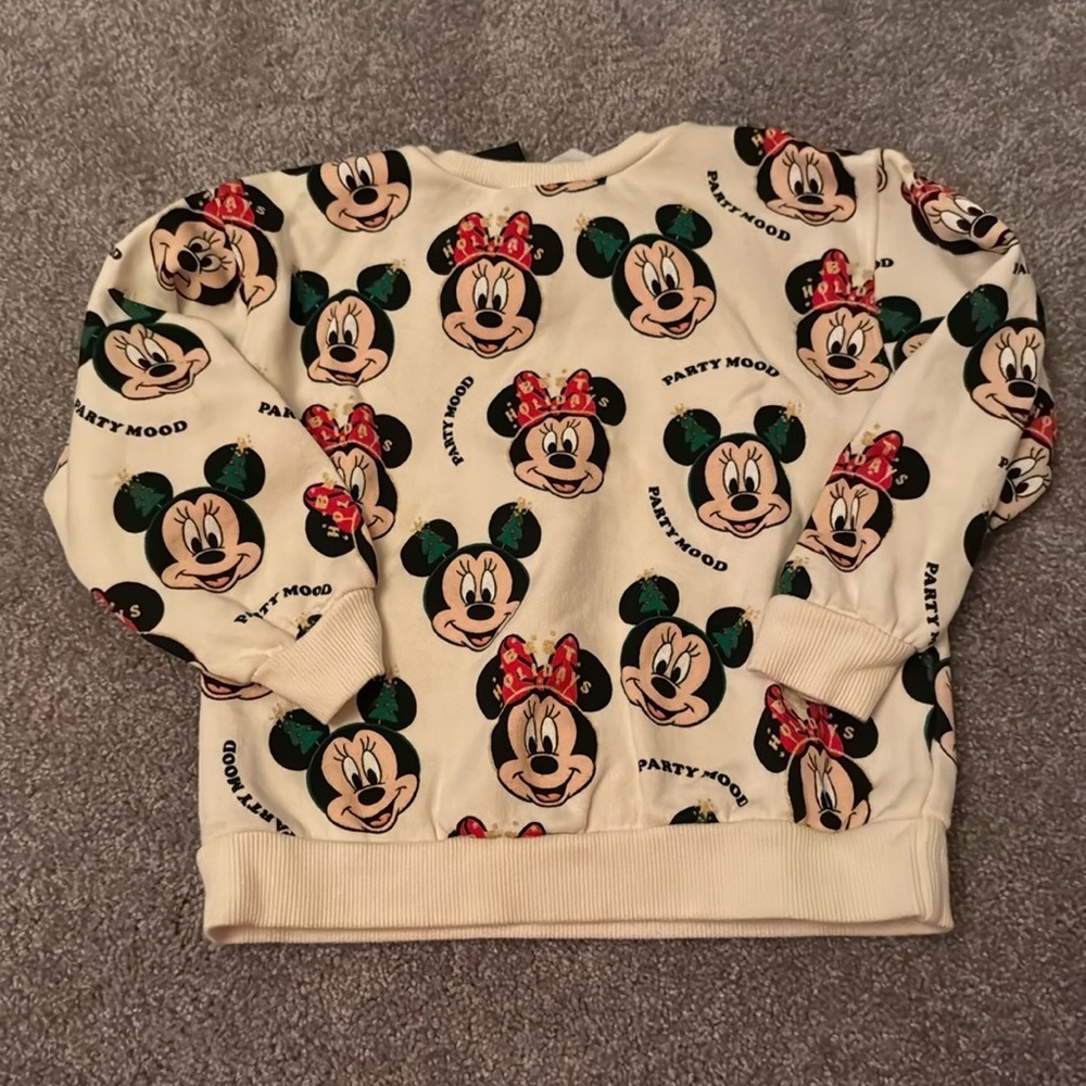 Zara Party Mood & Best Holiday Minnie & Mickey Sweater